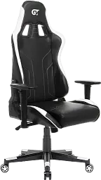 Геймерське крісло GT Racer чорне з білим (X-2528 Black/White) - мініатюра 5