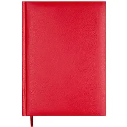 Щоденник недатований Buromax Classic A5 штучна шкіра/поролон 336 сторінок червоний (BM.20980-05)