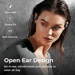 Відкриті Bluetooth-навушники BNARQP 5.3 зі стереозвуком для спорту - мініатюра 2