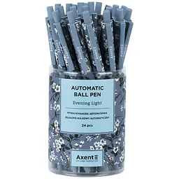 Набір ручок Axent Evening Light кулькові автоматичні 24 шт. сині (AB1092-06-A) - мініатюра 3
