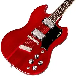 Електрогітара GUILD Polara Deluxe Cherry Red [131469] - мініатюра 3