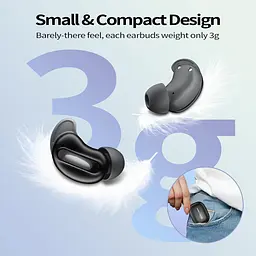 Bluetooth навушники для сну з активним шумозаглушенням ANC, LED екраном та захистом IP7 - мініатюра 4