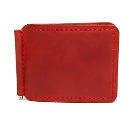 Шкіряний затиск для грошей Gofin 11,5х8,5 см acs0011953