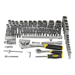 Набір насадок торцевих і біт Sigma 1/4", 1/2" 110 шт CrV mid (6003771) - мініатюра 5