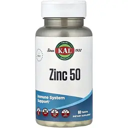 Амінокислота KAL Zinc 50 mg, 60 таблеток vit0004005