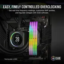 Модуль пам'яті Corsair DDR5 32GB (2x16) 6000MHz Vengeance RGB Black (CMH32GX5M2M6000Z36) - мініатюра 5