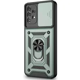 Чохол до мобільного телефона BeCover Military Samsung Galaxy A23 SM-A235 Dark Green (707376) - мініатюра 2