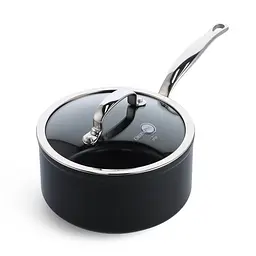 Ківш з кришкою GreenPan Barcelona Pro 20 см 3,1 л з керамічним покриттям (CC005332-001) - мініатюра 1