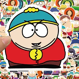 Стікерпак Південний Парк Набір наклейок GeekLand South Park 100 штук - мініатюра 6