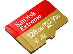 Карта пам'яті SanDisk Extreme microSDXC UHS-I U3 V30 A2 128 GB (SDSQXAA-128G-GN6MN) - мініатюра 2