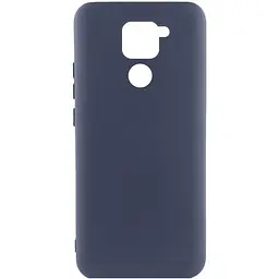 Чохол Silicone Cover Ummi Lakshmi (AA) для Xiaomi Redmi Note 9 / Redmi 10X Синій / Midnight Blue