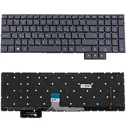 Клавіатура для ноутбука ASUS (W730 series) rus, black, без кадру (оригінал)