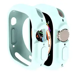 Захисний чохол для Apple Watch CB 45 мм Бірюзовий 457767674 - мініатюра 2