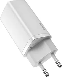 Зарядний пристрій Baseus GaN2 Lite Quick Charger C+U 65W EU white (CCGAN2L-B02) - мініатюра 3
