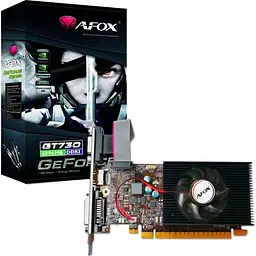 Відеокарта Afox GT 730 4GB DDR3 Low profile (AF730-4096D3L6) (GDDR3, 128 bit, PCI-E 3.0 x16) - мініатюра 2