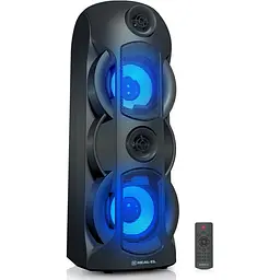 Портативний музичний центр бумбокс Real-El X-787 Party Box - мініатюра 3