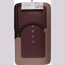 Набір діатомітових килимків для ванної та туалету Soho Beige (diat mat 50*40, 50*80 см Beige)