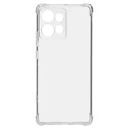 Прозрачный чехол для Motorola Edge 50 5G с защитой камеры и усиленными бортами, тонкий, силиконовый, бесцветный, ударопрочный, противоударный бампер с закрытой камерой, ArmorStandart (ARM81697)