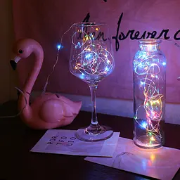 Гірлянда роса 10 метрів гірлянди капля роси з режимами Niki Light 100 лед гірлянда юсб на пульті Мультиколор - мініатюра 8