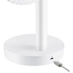 Вентилятор Jipin Desktop Fan на акумуляторі білий - мініатюра 3