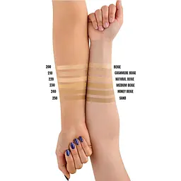Тональний крем Callista Total Perfecting Foundation SPF 15 відтінок 240 Honey Beige 30 мл - мініатюра 3