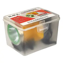 Налобний LED ліхтар 4601 акумуляторний 1600 mAh - мініатюра 4