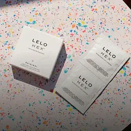 Презервативы Lelo Hex Original 3 шт. - мініатюра 4