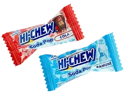 Жувальні цукерки Hi-Chew Soda Pop Mix Ramune Cola 80г - мініатюра 4