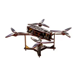 Дерев'яний 3D конструктор FPV Mini PuzzleOk Puz-00953 95 деталей - мініатюра 7