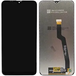 Дисплей Samsung A105 Galaxy A10/M105 чорний, оригінал PRC