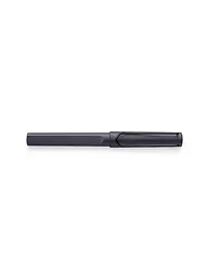 Ручка-ролер Lamy Safari Сталева чорна, Стрижень M63 1,0 мм Синій (4032322) - мініатюра 5