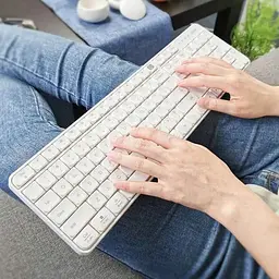 Клавіатура та миша MiiiW Wireless Silent Combo MWWC01 White [62993] - мініатюра 6