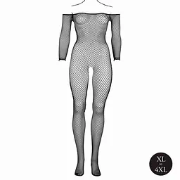 Бодістокінг Le Désir With Off Shoulder Neckline, Plus Size (чорний) - мініатюра 8