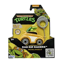 Ігровий набір Funrise TMNT Черепашки-ніндзя класичні Гонщик з лаунчером Мікеланджело (71018) - мініатюра 7
