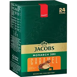 Кавовий напій Jacobs 3 в 1 Caramel 15 г х 24 шт. - мініатюра 4