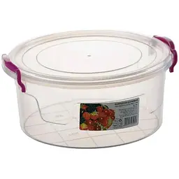 Контейнер AL-PLASTIK 2,1л харчовий круглий