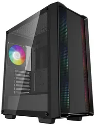 Корпус Deepcool CC560 ARGB V2 безБЖ Mini-ITX/Micro-ATX/ATX чорний.,2x3.5,2+1*2.5";