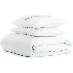 Комплект постільної білизни Cosas Snow Двоспальний білий (Ranfors_White_White_180)