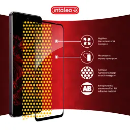 Скло захисне Intaleo Full Glue Oppo A3x Black (1283126598784) - мініатюра 7