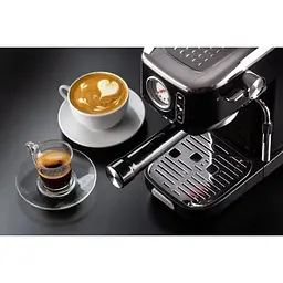 Рожкова кавоварка еспресо Ariete 1381 Black (00M138112AR0) - мініатюра 5