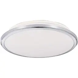 Світильник стельовий Zuma Line 5905316643994 Moren LED 1x22W 3000K/4000K/5500K 1700Lm IP20 сріблястий