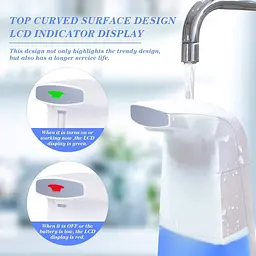 Диспенсер для мила Auto Foaming Soap Dispenser - сенсорний дозатор для рідкого мила auto foaming hand wash - мініатюра 6