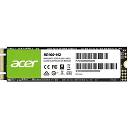 Накопичувач SSD M.2 2280 2TB RE100 Acer (BL.9BWWA.116)