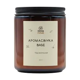 Аромасвічка 99IDEAS BASE - Твід ванільний, 200 г