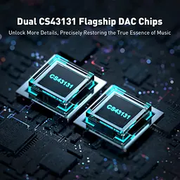 Конвертер звуку для навушників Fosi Audio DS2 2025 (чорний) - мініатюра 8