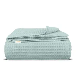 Плед-покривало Cosas Agave Greek Waffle вафельний 110х140 см агава (Blanket_04Agave_GreekWaffle_110x140)
