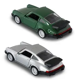 Автомодель - PORSCHE 911 TURBO 3.3 1978 (сірий, темно-зелений) - мініатюра 7