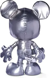 Колекційна м'яка іграшка Міккі Маус Disney Mickey Mouse Simba Collectors Club №9 Silver Edition 30 см срібляста (SKU-260) - мініатюра 4