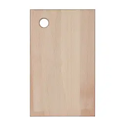 Дошка кухонна обробна дерев'яна з бука 18х30 см, Wood&Steel Бежевий 84871 - мініатюра 4