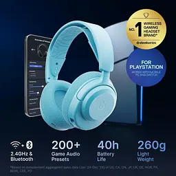 Ігрова гарнітура SteelSeries Arctis Nova 3P Wireless MultiPlatform Aqua - мініатюра 7